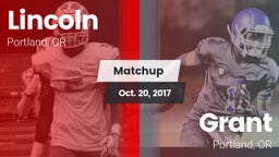 Matchup: Lincoln vs. Grant  2017