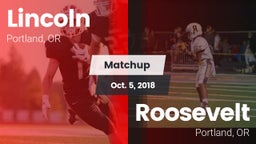 Matchup: Lincoln vs. Roosevelt  2018