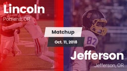 Matchup: Lincoln vs. Jefferson  2018