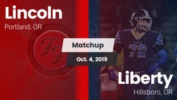 Matchup: Lincoln vs. Liberty  2019