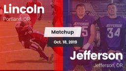 Matchup: Lincoln vs. Jefferson  2019