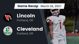 Recap: Lincoln  vs. Cleveland  2021