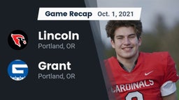 Recap: Lincoln  vs. Grant  2021