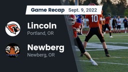 Recap: Lincoln  vs. Newberg  2022
