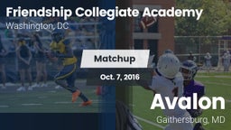 Matchup: Friendship vs. Avalon  2016