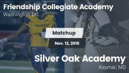 Matchup: Friendship vs. Silver Oak Academy  2016