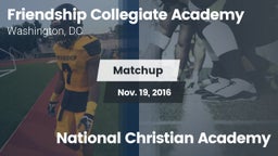 Matchup: Friendship vs. National Christian Academy 2016