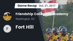 Recap: Friendship Collegiate Academy  vs. Fort Hill 2017