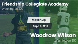 Matchup: Friendship vs. Woodrow Wilson  2018