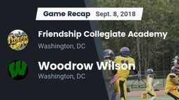 Recap: Friendship Collegiate Academy  vs. Woodrow Wilson  2018