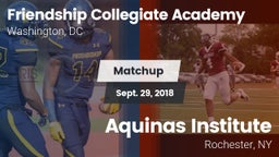 Matchup: Friendship vs. Aquinas Institute  2018
