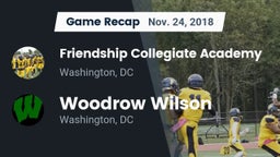 Recap: Friendship Collegiate Academy  vs. Woodrow Wilson  2018