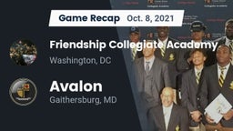 Recap: Friendship Collegiate Academy  vs. Avalon  2021