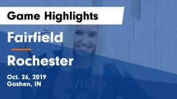 Fairfield  vs Rochester  Game Highlights - Oct. 26, 2019