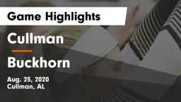 Cullman  vs Buckhorn  Game Highlights - Aug. 25, 2020