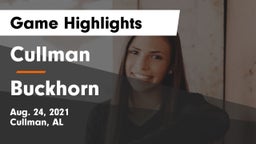 Cullman  vs Buckhorn  Game Highlights - Aug. 24, 2021