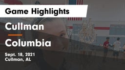 Cullman  vs Columbia  Game Highlights - Sept. 18, 2021