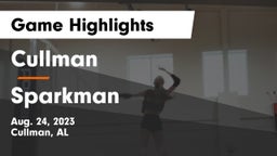 Cullman  vs Sparkman  Game Highlights - Aug. 24, 2023