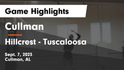 Cullman  vs Hillcrest  - Tuscaloosa Game Highlights - Sept. 7, 2023