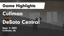 Cullman  vs DeSoto Central  Game Highlights - Sept. 9, 2023