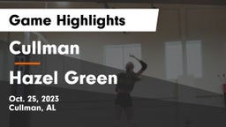 Cullman  vs Hazel Green  Game Highlights - Oct. 25, 2023