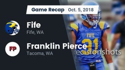 Recap: Fife  vs. Franklin Pierce  2018