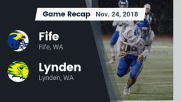Recap: Fife  vs. Lynden  2018