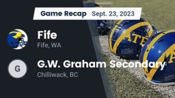 Recap: Fife  vs. G.W. Graham Secondary 2023