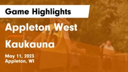 Appleton West  vs Kaukauna  Game Highlights - May 11, 2023