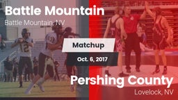 Matchup: Battle Mountain High vs. Pershing County  2016