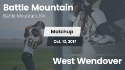 Matchup: Battle Mountain High vs. West Wendover 2016