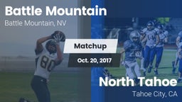 Matchup: Battle Mountain High vs. North Tahoe  2016