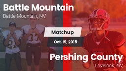 Matchup: Battle Mountain High vs. Pershing County  2017