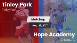 Matchup: Tinley Park vs. Hope Academy  2017