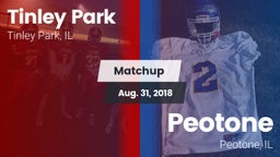 Matchup: Tinley Park vs. Peotone  2018