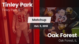 Matchup: Tinley Park vs. Oak Forest  2018