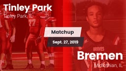 Matchup: Tinley Park vs. Bremen  2019