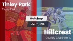 Matchup: Tinley Park vs. Hillcrest  2019