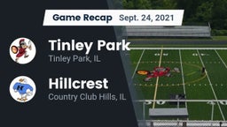 Recap: Tinley Park  vs. Hillcrest  2021