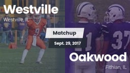 Matchup: Westville High Schoo vs. Oakwood  2017