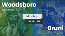 Matchup: Woodsboro High vs. Bruni  2016