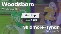 Matchup: Woodsboro High vs. Skidmore-Tynan  2017