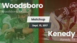 Matchup: Woodsboro High vs. Kenedy  2017