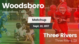 Matchup: Woodsboro High vs. Three Rivers  2017