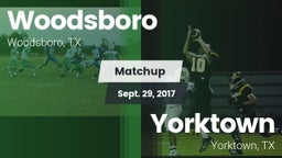 Matchup: Woodsboro High vs. Yorktown  2017