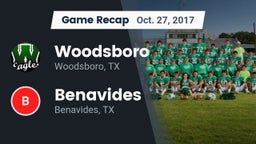 Recap: Woodsboro  vs. Benavides  2017