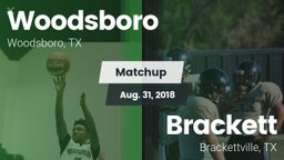 Matchup: Woodsboro High vs. Brackett  2018