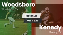 Matchup: Woodsboro High vs. Kenedy  2018