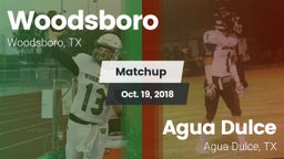 Matchup: Woodsboro High vs. Agua Dulce  2018