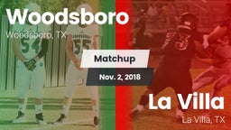 Matchup: Woodsboro High vs. La Villa  2018